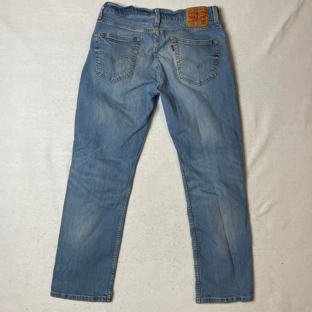 Levi Strauss & Co 514 Regular Fit Jeans Mens‎ Size 32x30 Light Wash Denim - Picture 3 of 5